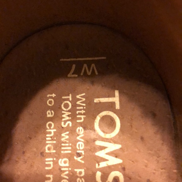 TOMS coral wedges - Picture 4 of 5